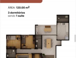 APARTAMENTO EM CONSTRUÇÃO NO BAIRRO SÃO LUIZ