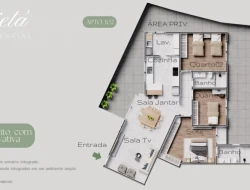APARTAMENTO EM CONTRUÇÃO BAIRRO SÃO LUIZ