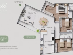 APARTAMENTO EM CONTRUÇÃO BAIRRO SÃO LUIZ