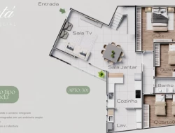 APARTAMENTO DE COBERTURA EM CONSTRUÇÃO BAIRRO SAO LUIZ